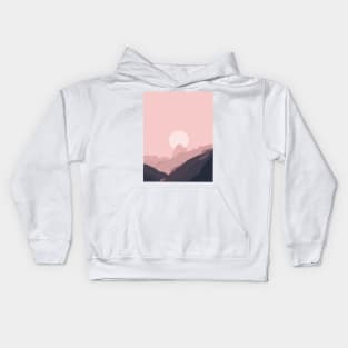 Pink Moutnains Kids Hoodie